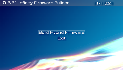Tool used to build infinity's hybrid firmware.