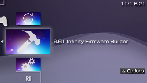 The applications required to install and run infinity.